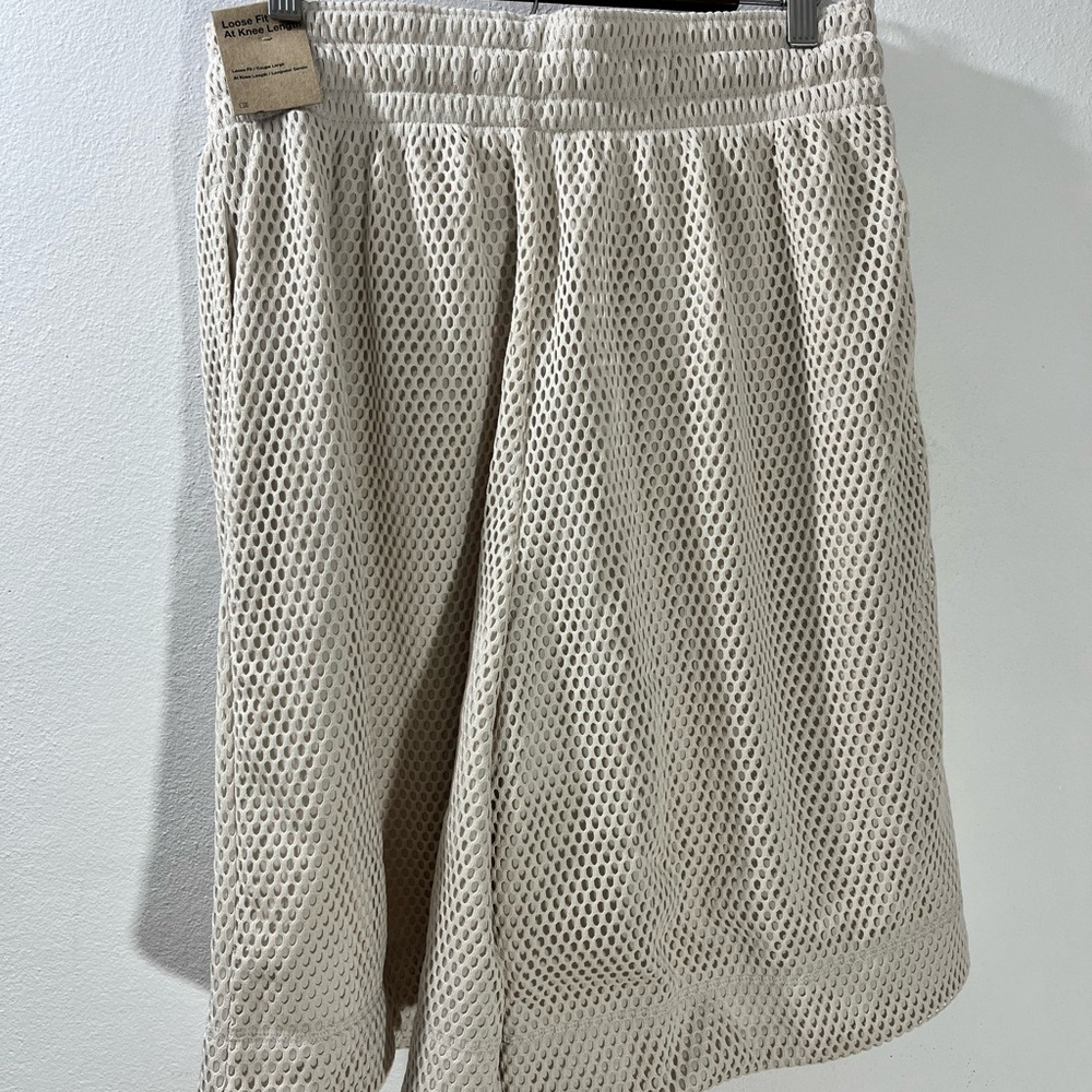 Nike Devin Booker Dri-FIT 10" Basketball Shorts Men's Large L Ivory Hj3901-104 - Picture 2 of 5